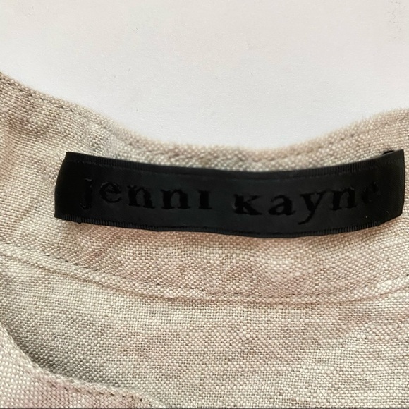 Jenni Kayne 100% Linen Tunic Top Women’s Small Lagenlook Button Front - Picture 6 of 8